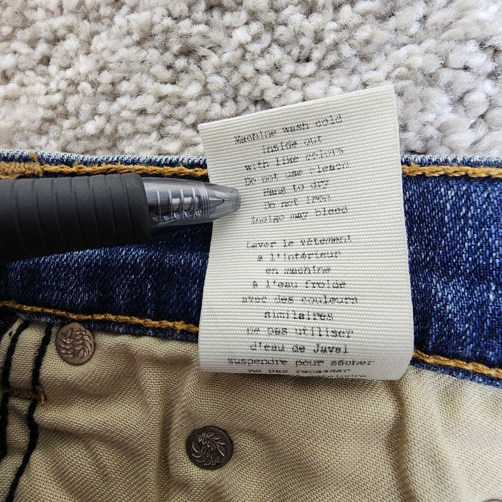 Rag & Bone The Skinny Jeans Surf Wash Low Rise Size 26 (Measures 28)  Y2K - Picture 10 of 12